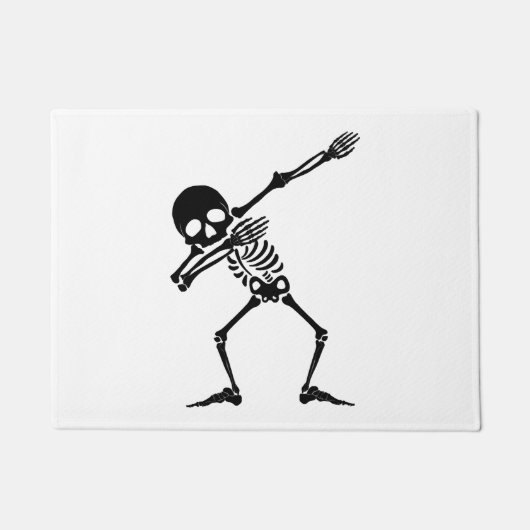 Dab skelet dabbing skelet - schedel mannen shirt deurmat (Voorkant)