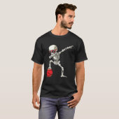 Dab Skeleton  Dabbing Skeleton Basketball Boy Hall T-shirt (Voorkant volledig)