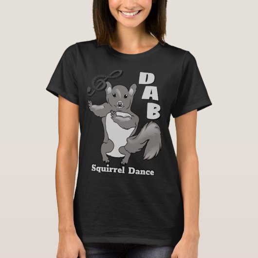 Dab Squirrel Dance T-shirt (Voorkant)
