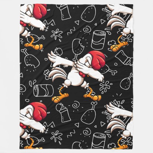 dabababalk fleece deken (Voorkant)