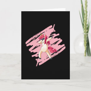 Dababricorn Girl Girls Funny Gift Idee Kaart