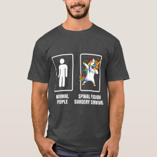 Dabaline Unicorn Spinale Fusie Chirurgische ingree T-shirt