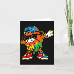 Dabben Basketbal Ijs Drip Jongens Basketbal  Kaart