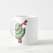 Dabben Kerstboom Kerstmug Koffiemok (Voorkant links)
