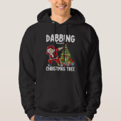 Dabben rond de kerstboom Santa Holiday Hoodie (Voorkant)