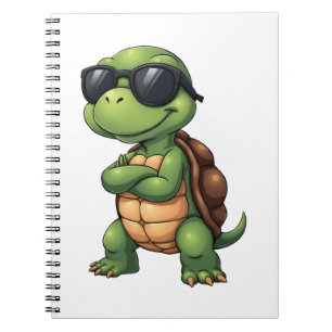 Dabbende Zeeschildpad Dierenvriend Red De Schildpa Notitieboek
