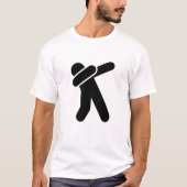 Dabber t-shirt met pictogram dab (Voorkant)