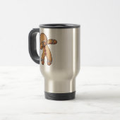 Dabbin Gingerbrood Travel Mug Reisbeker (Voorkant links)