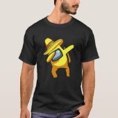 Dabbing A.Mong Us Funny Cinco De Mayo Mexicaanse M T-shirt (Voorkant)