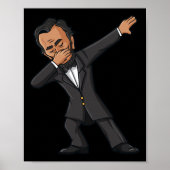 Dabbing Abraham Lincoln 4 juli Abe Dab Boys G Poster (Voorkant)