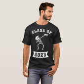 Dabbing Afstuderen Class 2023 Skeleton Dab School T-shirt (Voorkant volledig)