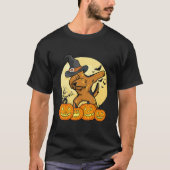 Dabbing Airedale Terrier Grappige Dab Dance Hond H T-shirt (Voorkant)