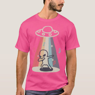 Dabbing Alien Shirt Ufo Abduction Shirt Retro Alie