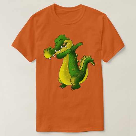 Dabbing Alligator T-shirt (Design voorkant)