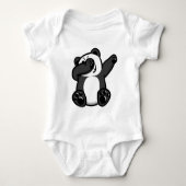 Dabbing Animals Panda Romper (Voorkant)