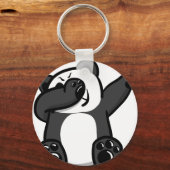 Dabbing Animals Panda Sleutelhanger (Voorkant)