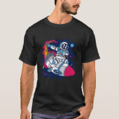 Dabbing Astronaut Space T-shirt (Voorkant)