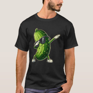 Dabbing augurk komkommer groentevoer potje liefheb t-shirt