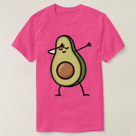 Dabbing Avocado 3 T-shirt (Design voorkant)