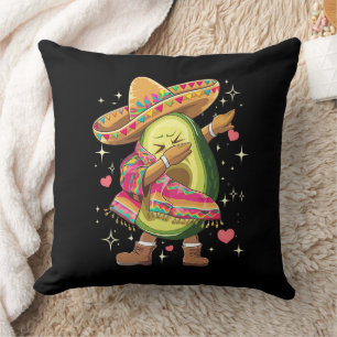Dabbing Avocado Cinco De Mayo Grappige Mexicaanse Kussen