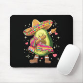Dabbing Avocado Cinco De Mayo Grappige Mexicaanse Muismat (Met muis)