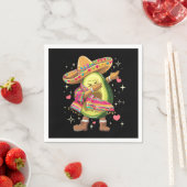 Dabbing Avocado Cinco De Mayo Grappige Mexicaanse Servet (Insitu)