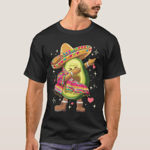 Dabbing Avocado Cinco De Mayo Grappige Mexicaanse T-shirt