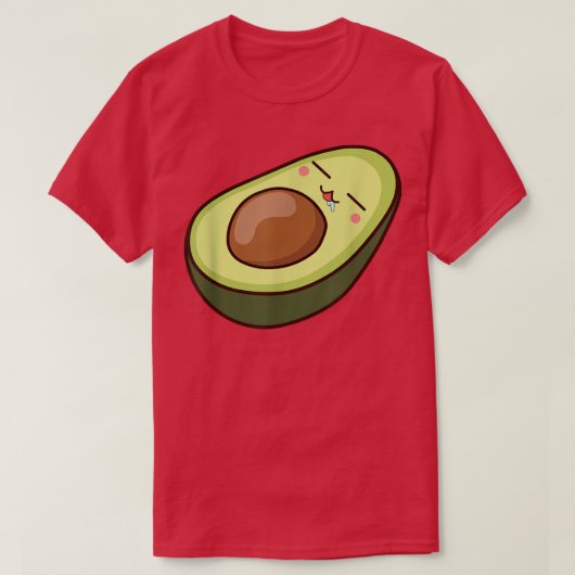 Dabbing Avocado Funny Vegan Food Lover T-shirt Kin (Design voorkant)