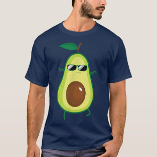 Dabbing Avocado Grappig Veganistisch T-shirt voor 