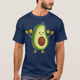 Dabbing Avocado Grappige Vegan Food Liefhebber T-s T-shirt