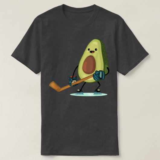 Dabbing Avocado Shirt Funny Vegan Food Lover Tee (Design voorkant)