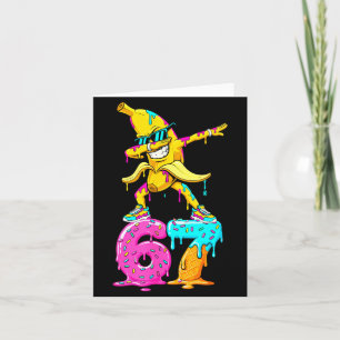 Dabbing Banaan 67 Ijs Drip Grappige Zes Zeven M Kaart