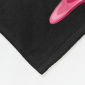 Dabbing Banana 67 Ice Cream Drip Funny Six Seven M Fleece Deken (Hoek)