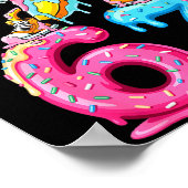 Dabbing Banana 67 Ice Cream Drip Funny Six Seven M Poster (Hoek)