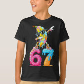 Dabbing Banana 67 Ice Cream Drip Funny Six Seven M T-shirt (Voorkant)