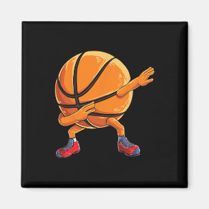 Dabbing Basketbal Fun Boys Mannen Vrouwen Sport Magneet