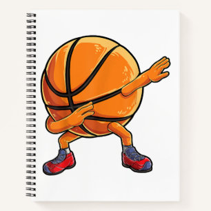 Dabbing Basketball Ball Funny Boys Mannen Sport Notitieboek