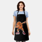 Dabbing Basketball Ball Funny Sports Player Schort (Gedragen)