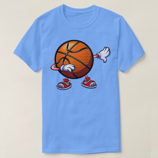 Dabbing Basketball Ball Kinder jongens Dab Dance 2 T-shirt (Design voorkant)