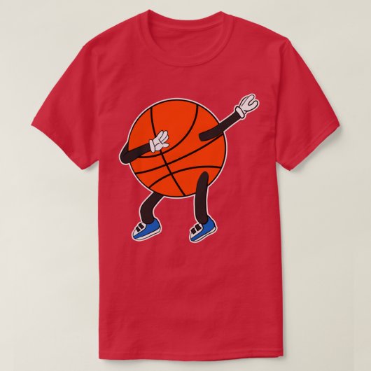 Dabbing Basketball Dab Dance T-shirt (Design voorkant)