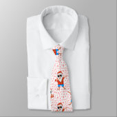Dabbing Beach Santa Claus in a Aloha Shirt met Re Stropdas (Gebonden)