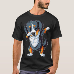 Dabbing Bernese Mountain Hondenliefhebber Gifts Bo T-shirt