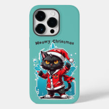 Dabbing Black Cat: Meowy Kerstfeesten