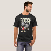 Dabbing Bocce Ball Met Jack Bocci Dab Game Bocce T-shirt (Voorkant volledig)