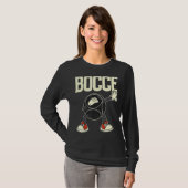 Dabbing Bocce Ball with Jack Bocci Dab Game Bocce T-shirt (Voorkant volledig)