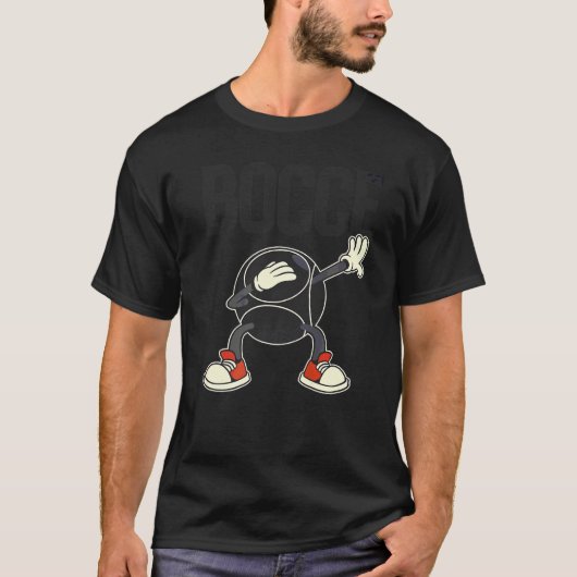 Dabbing Bocce Ball with Jack Bocci Dab Game Bocce T-shirt (Voorkant)