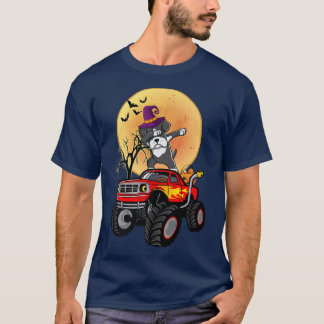 Dabbing Boer Dog heks Pet Monster Truck Funny T-shirt