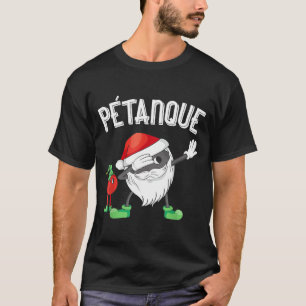 Dabbing Boules Bal Dab Kerstmuts Bouler Boule T-shirt
