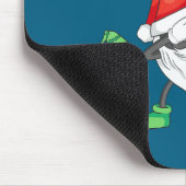 Dabbing Boules Ball Dab Christmas Cap Bouler Boule Muismat (Hoek)