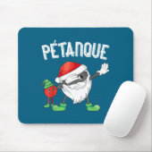 Dabbing Boules Ball Dab Christmas Cap Bouler Boule Muismat (Met muis)